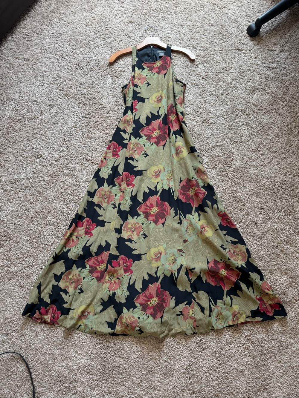 Banana Republic VINTAGE (1998) Silk A-Line dress